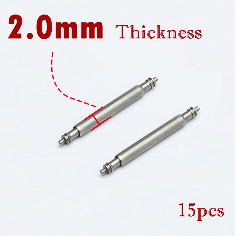 Spring Bar Tool - 15 adet saat kayışı Pin 2.0mm