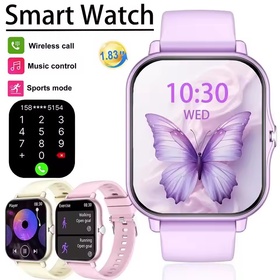Smartwatch Latest Watches For Women - En Son Yükseltilmiş Moda Tasarımı 1.83