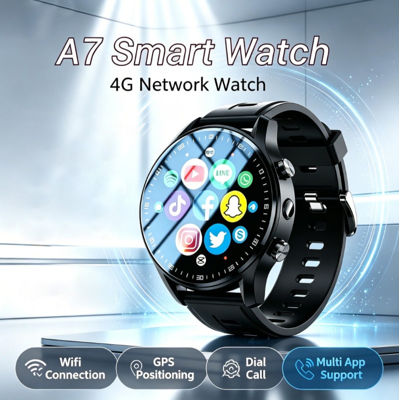 Smartwatch Running Watches For Men - Android A7 Akıllı Saat, Arama Yapmayı,