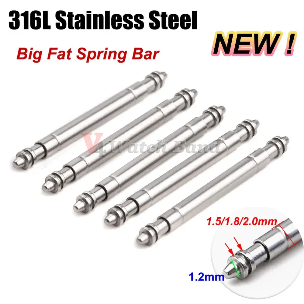 Spring Bar Tool - 316L Paslanmaz Çelik Büyük Yağ saat