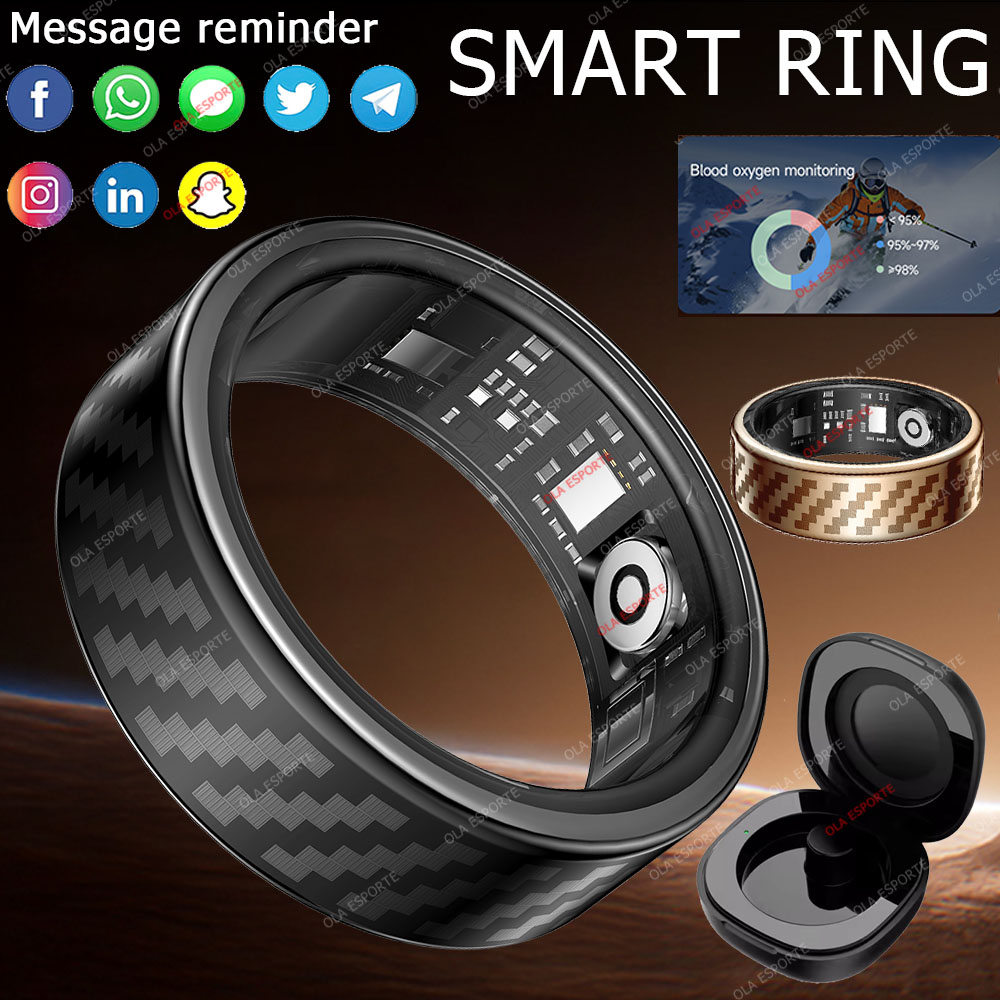 Smartwatch Health Watches For Men - En Yeni Akıllı Yüzük Çağrı Mesaj