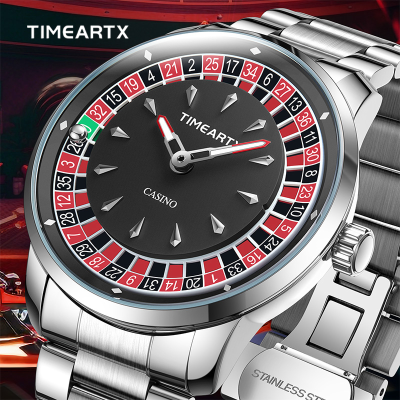 Smartwatch Luxury Watches For Men - TIMEARTX Yepyeni Lüks Kuvars Saatler Erkek