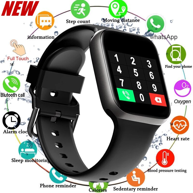 Smartwatch Square Watches For Men - 116 artı akıllı saat erkekler ve