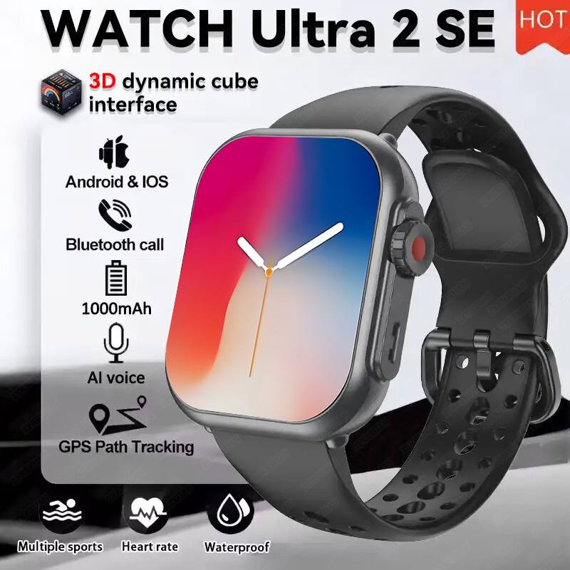 Smartwatch Watches For Women With Gps - Watch Ultra K62 Erkek Kadın 1000mAh