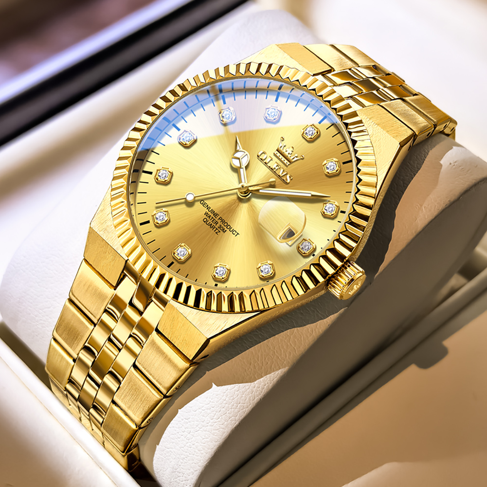 Smartwatch Luxury Watches For Men - OLEVS Yeni Moda İzle Erkekler Üst