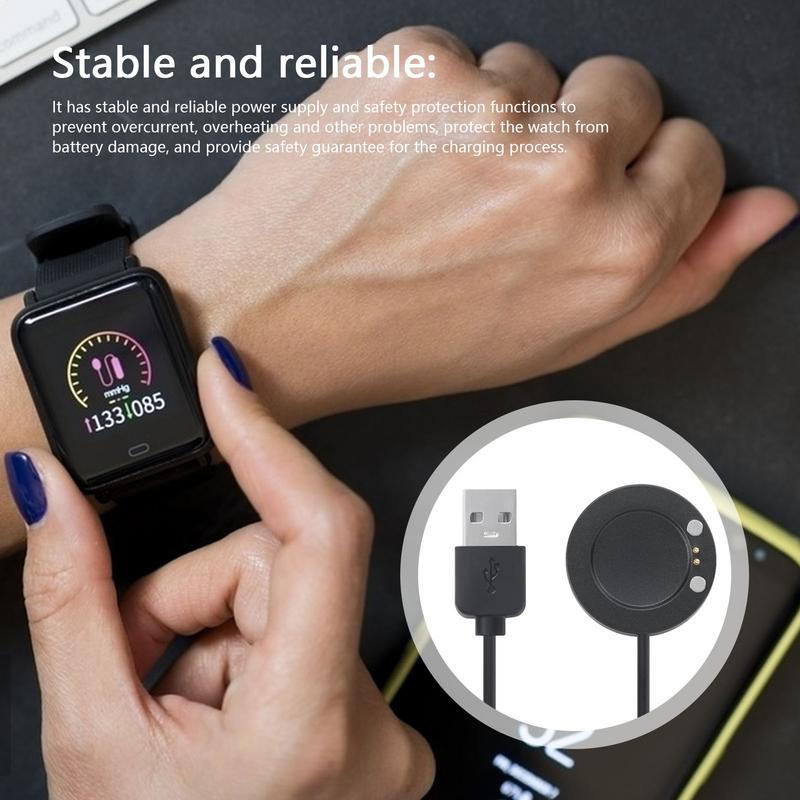 Watch X7 - Smartwatch şarj ünitesi standı adaptörü USB