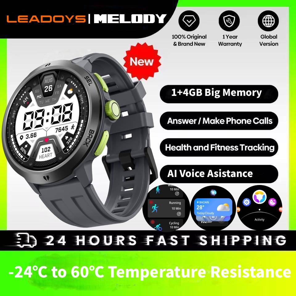 Smartwatch Running Watches For Men - LEADOYS C33 Akıllı Saat Büyük Hafızalı