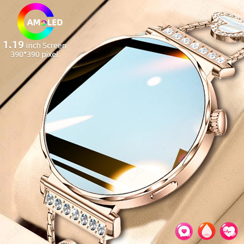 Smartwatch Luxury Watches For Women - LIGE Lüks Akıllı Saat Kadınlar İçin