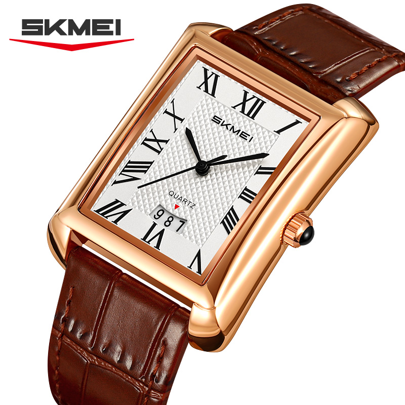 Smartwatch Square Watches For Men - SKMEI 2575 Klasik erkek Kuvars İzle