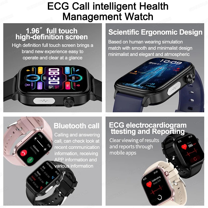 2025 Yeni XIAOM1 EKG+PPG Kan Y - Smartwatch New Watches 2025 incelemesi ve fiyatı