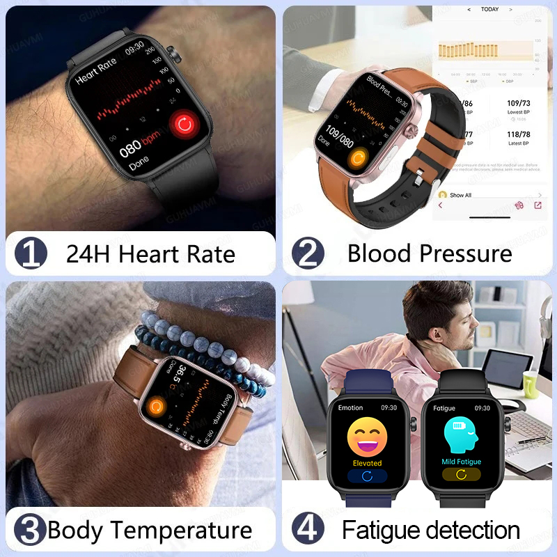 2025 Yeni XIAOM1 EKG+PPG Kan Y - Smartwatch New Watches 2025 incelemesi ve fiyatı