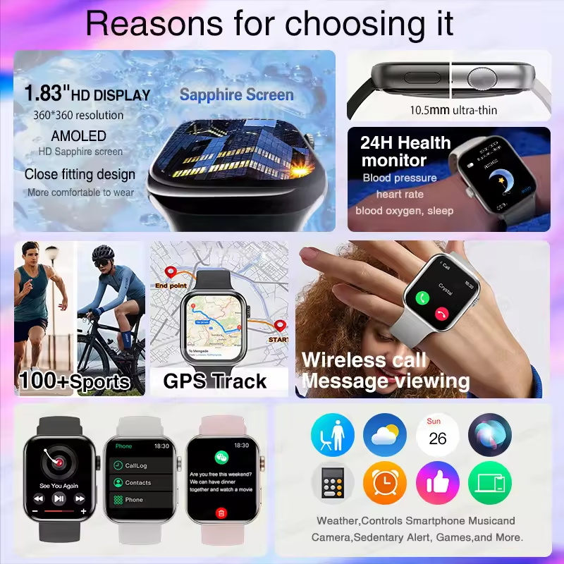 Küresel Versiyon Moda YENİ Saa - Smartwatch Watches For Women With Gps incelemesi ve fiyatı