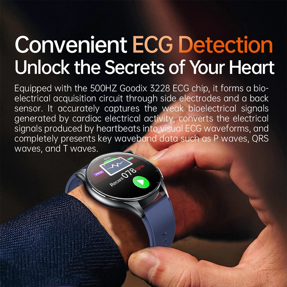 2025 Yeni NFC+ECG+PPG Sağlık A - Smartwatch New Watches 2025 incelemesi ve fiyatı