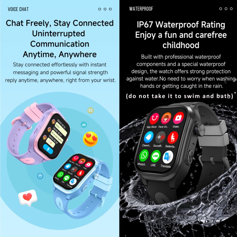 2.0 İnç HD Ekranlı, 2+16GB Haf - Smartwatch Watches Kids incelemesi ve fiyatı