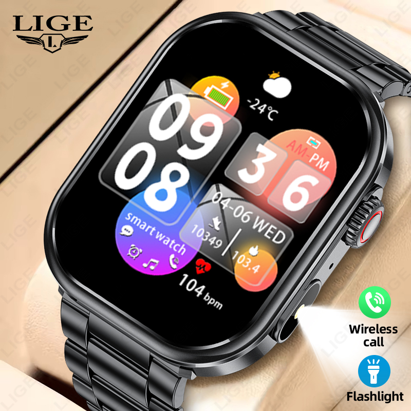 LIGE Akıllı Saat Erkek 2026 Ta - Smartwatch Health Watches For Men incelemesi ve fiyatı