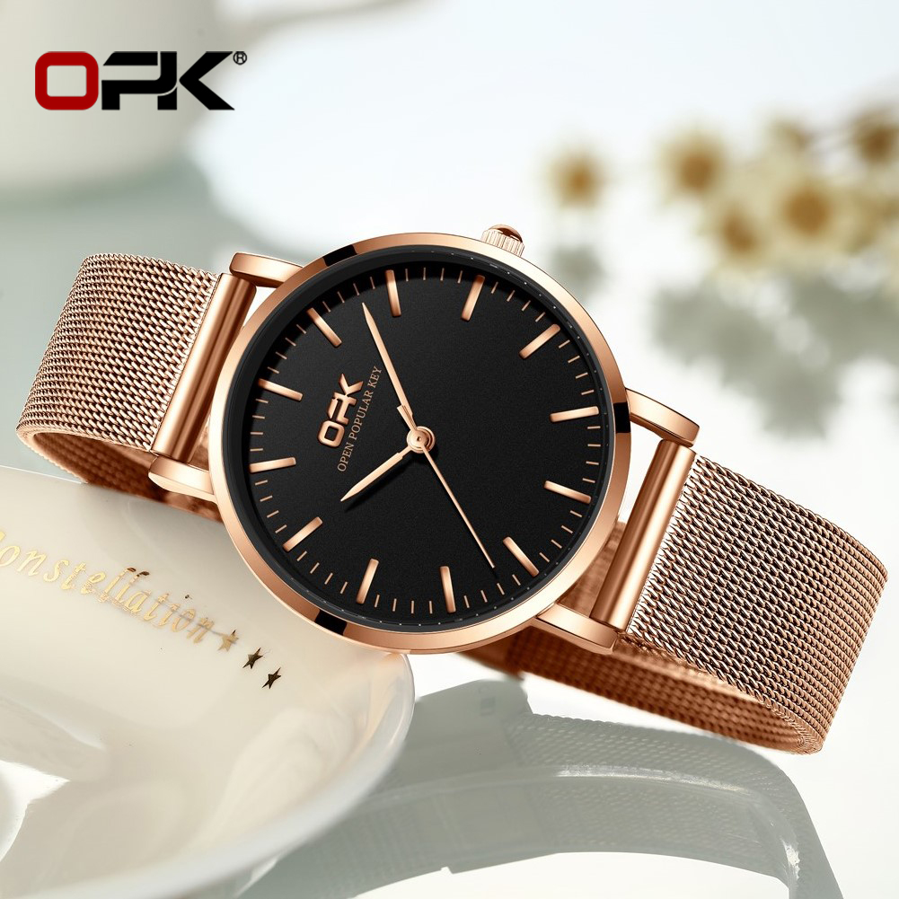OPK 8101 Bayan Izle Basit Kuva - Mesh Stainless Strap incelemesi ve fiyatı