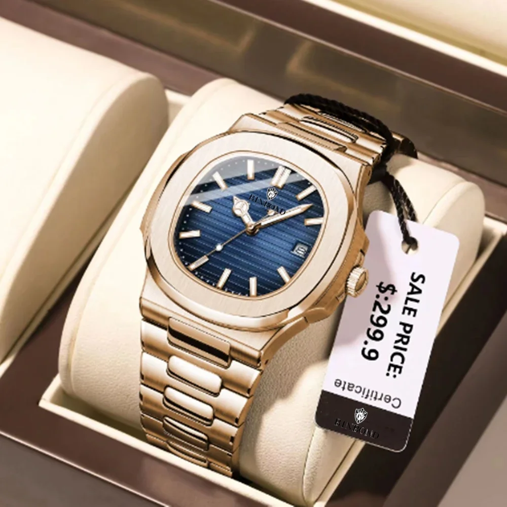 Yeni İsviçre Erkek Günlük Gül  - Smartwatch Luxury Watches For Men incelemesi ve fiyatı