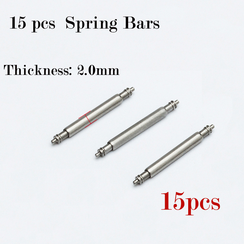 15 adet saat kayışı Pin 2.0mm  - Spring Bar Tool incelemesi ve fiyatı