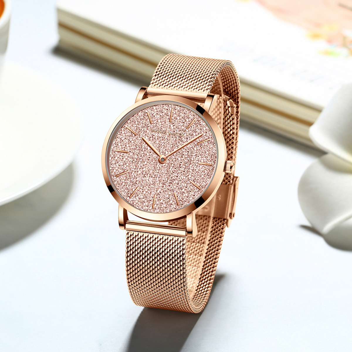 Hannah Martin Lüks kadın saati - Mesh Stainless Strap incelemesi ve fiyatı