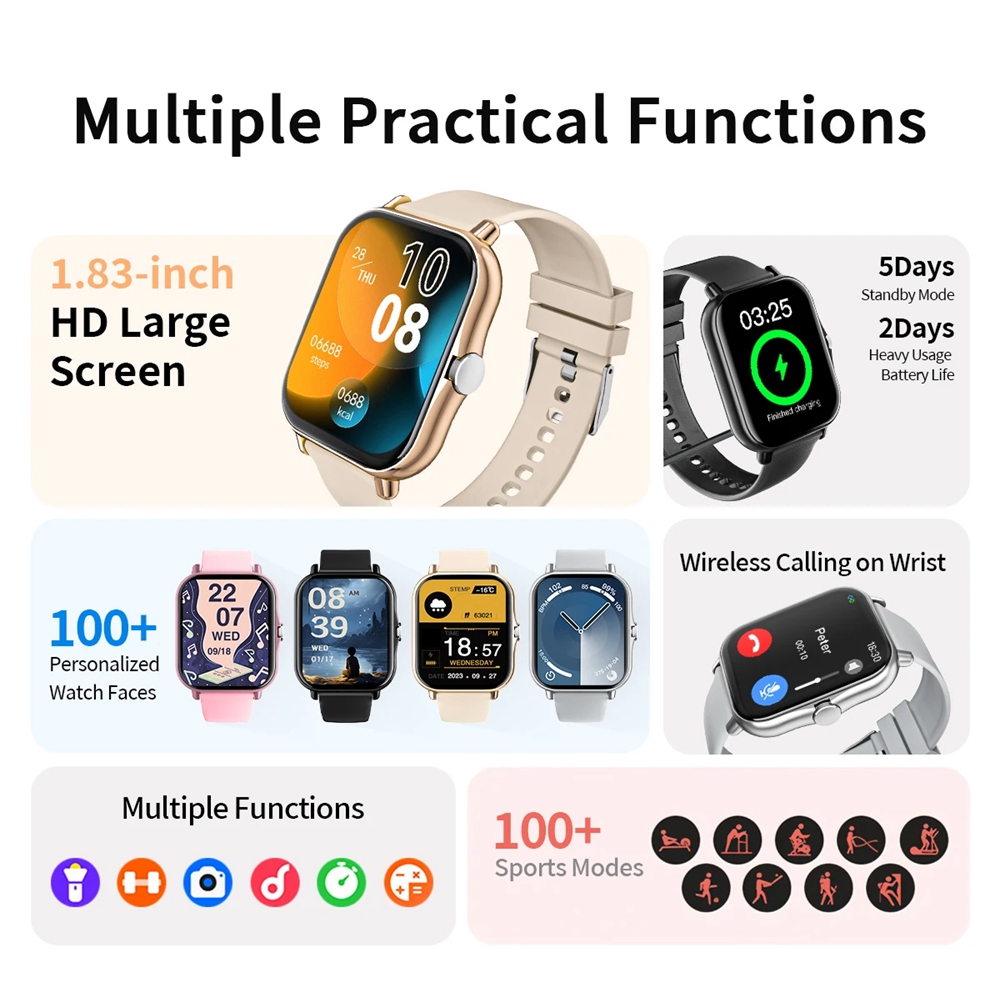 En Son Yükseltilmiş Moda Tasar - Smartwatch Latest Watches For Women incelemesi ve fiyatı