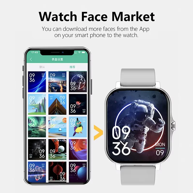 Lenovo 1.83 Su Geçirmez Spor A - Smartwatch Health Watches For Men incelemesi ve fiyatı
