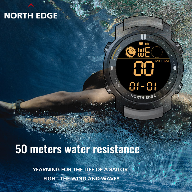 Kuzey kenar akıllı saat erkekl - Smartwatch Running Watches For Men incelemesi ve fiyatı