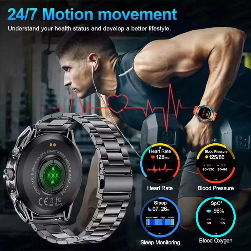 Üst Düzey Spor Akıllı Saat 10A - Smartwatch Running Watches For Men incelemesi ve fiyatı