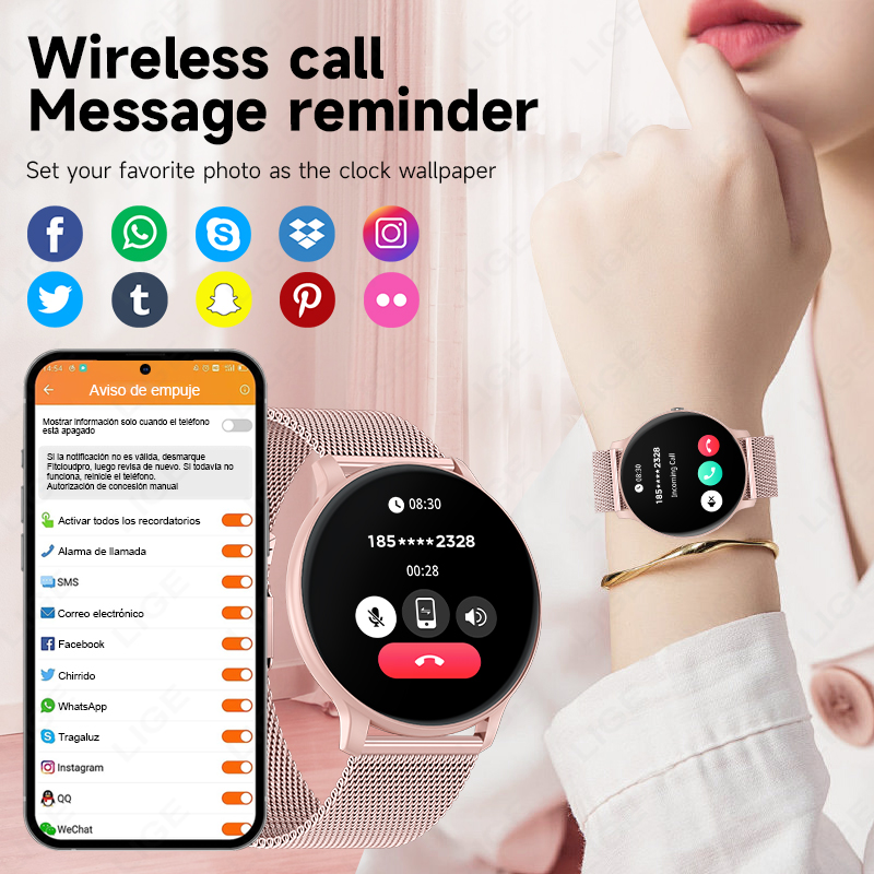 2026 yeni kadın Bluetooth çağr - Smartwatch Health Watches For Men incelemesi ve fiyatı