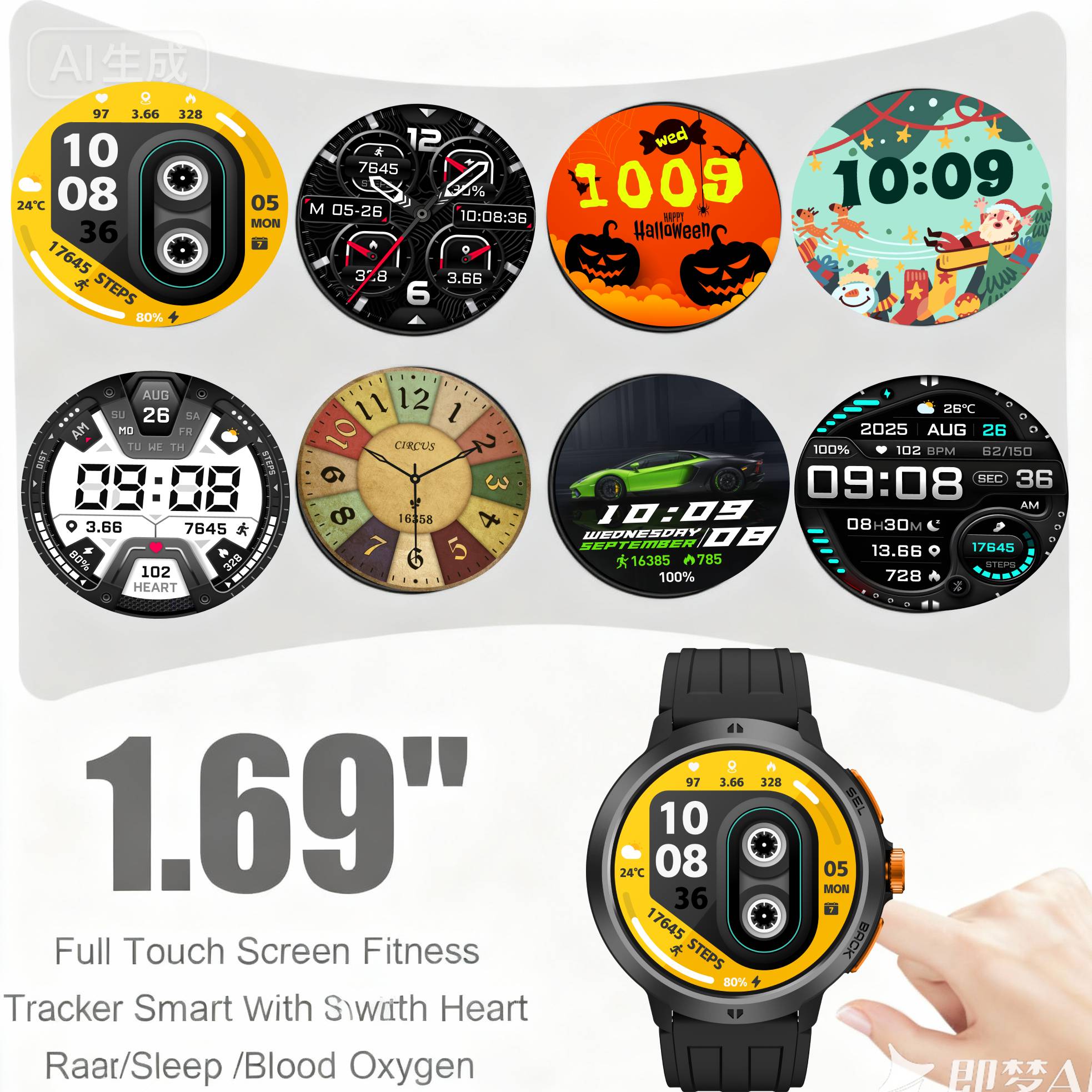 LEADOYS C33 Erkek Spor Bilek A - Smartwatch Running Watches For Men incelemesi ve fiyatı