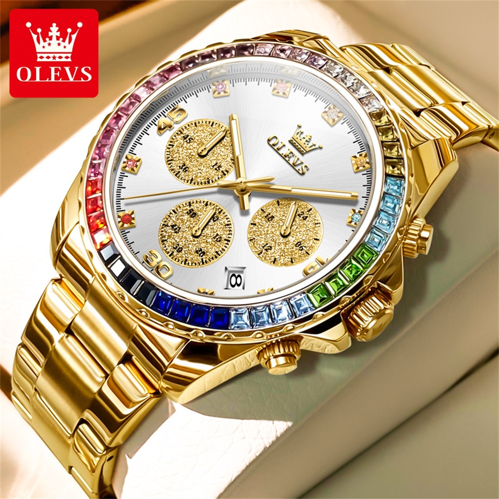 OLEVS 2939 Lüks Kuvars Mekaniz - Smartwatch Luxury Watches For Men incelemesi ve fiyatı