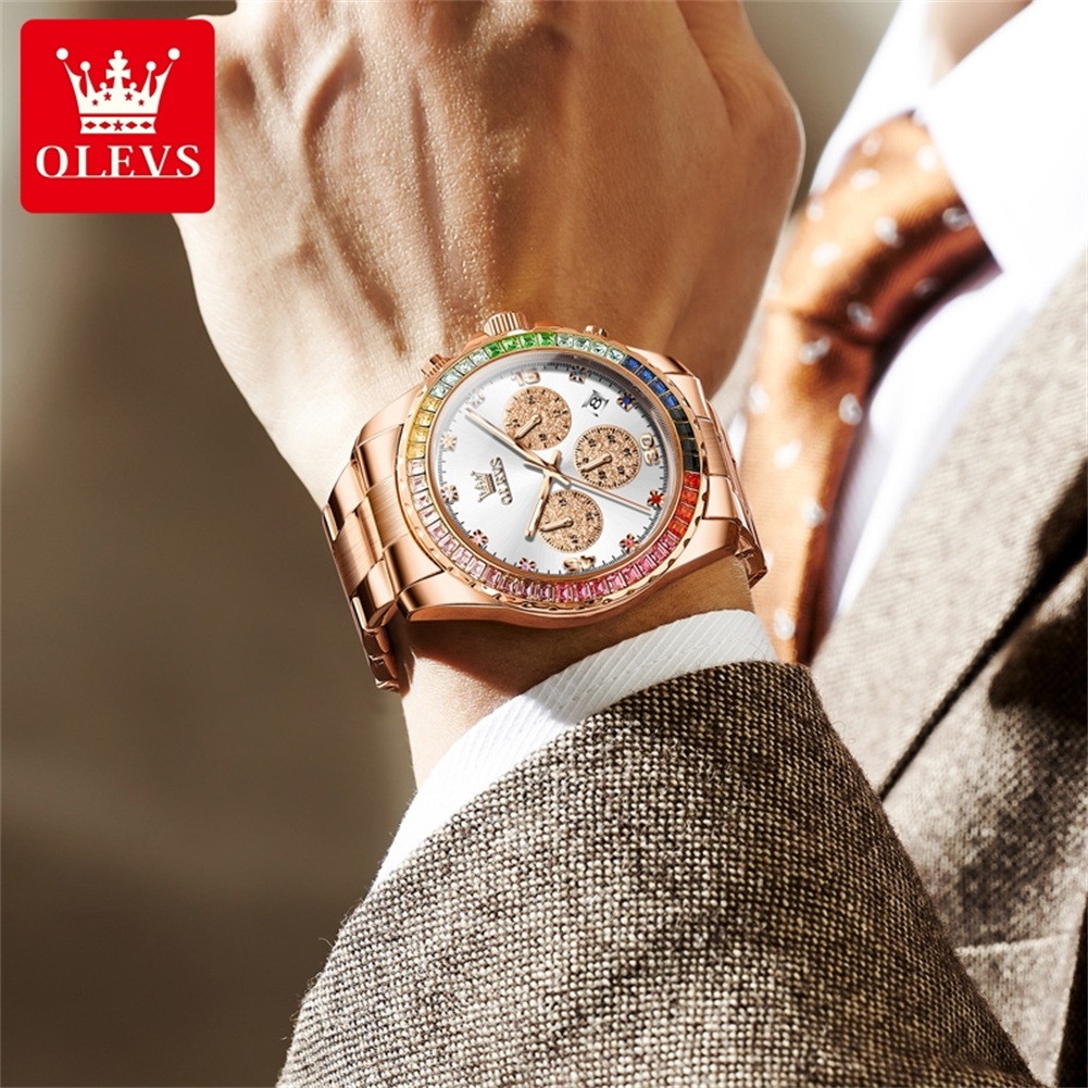 OLEVS 2939 Lüks Kuvars Mekaniz - Smartwatch Luxury Watches For Men incelemesi ve fiyatı