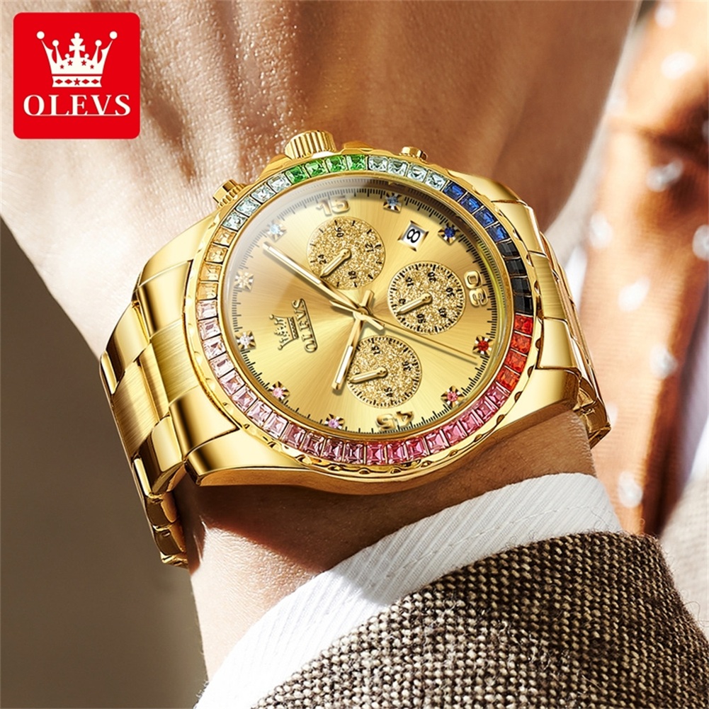 OLEVS 2939 Lüks Kuvars Mekaniz - Smartwatch Luxury Watches For Men incelemesi ve fiyatı