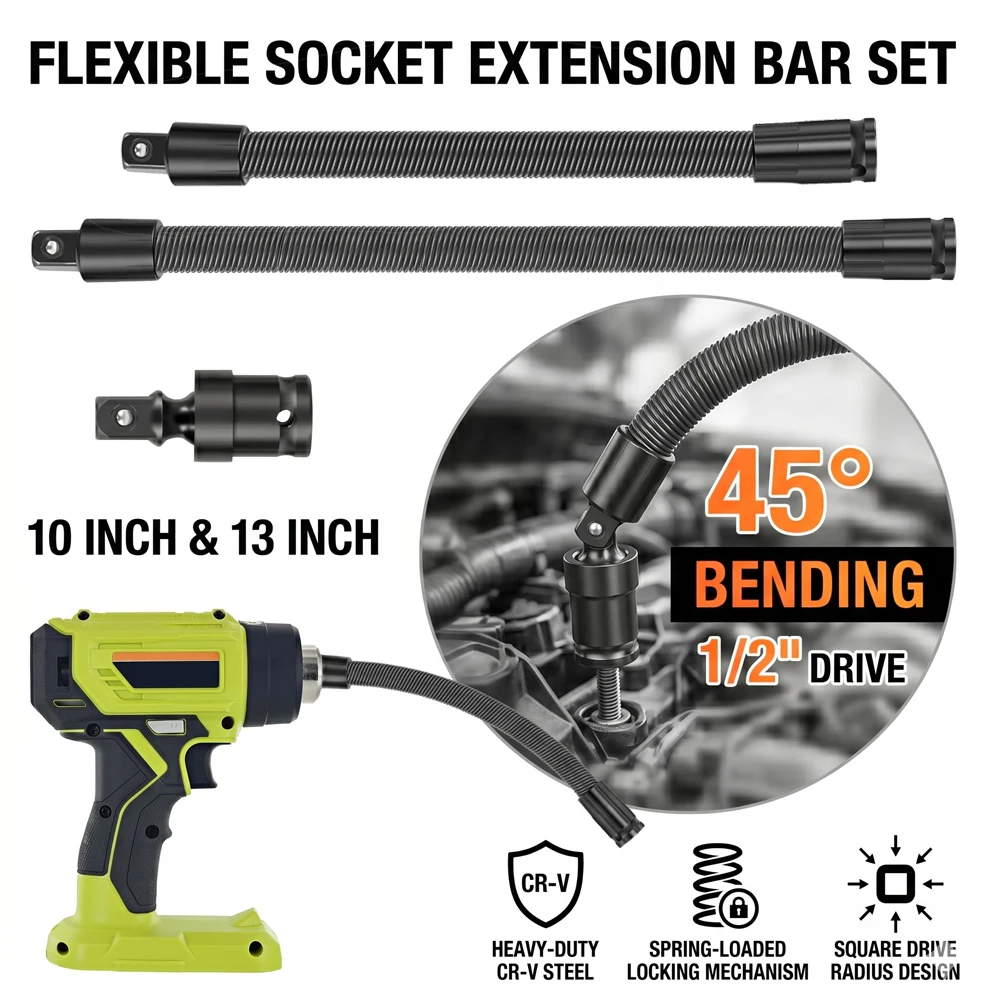 1/2 Esnek Soket Uzatma Kolu Ya - Spring Bar Tool incelemesi ve fiyatı