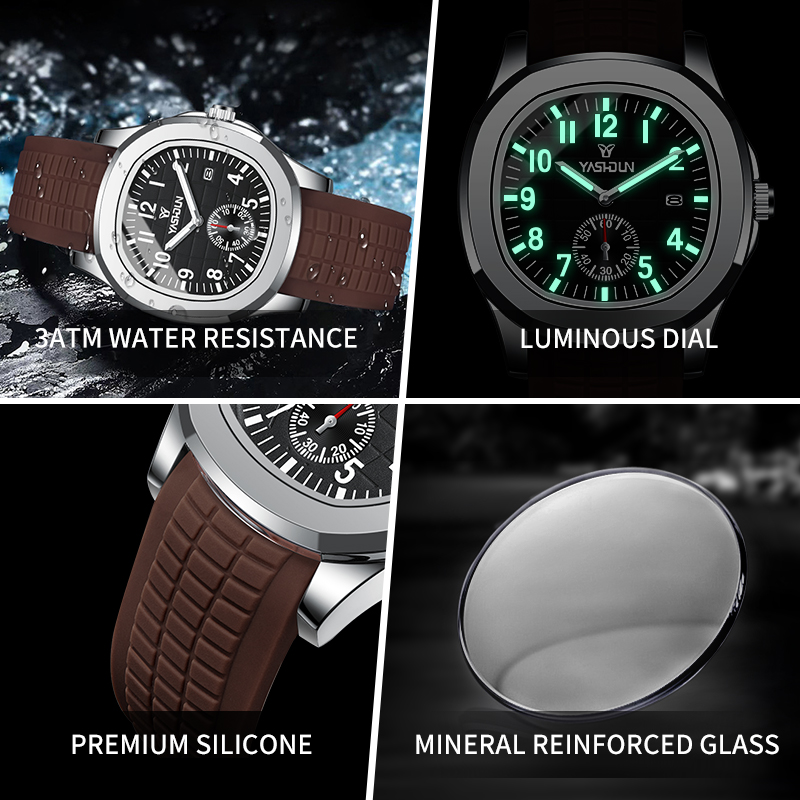 Marka Spor erkek Saatleri İş S - Smartwatch Square Watches For Men incelemesi ve fiyatı