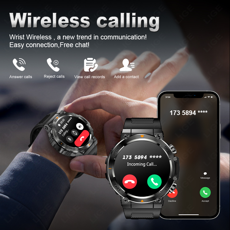 LIGE 2026 Akıllı Saat Kalp Rit - Smartwatch Watches For Sale incelemesi ve fiyatı