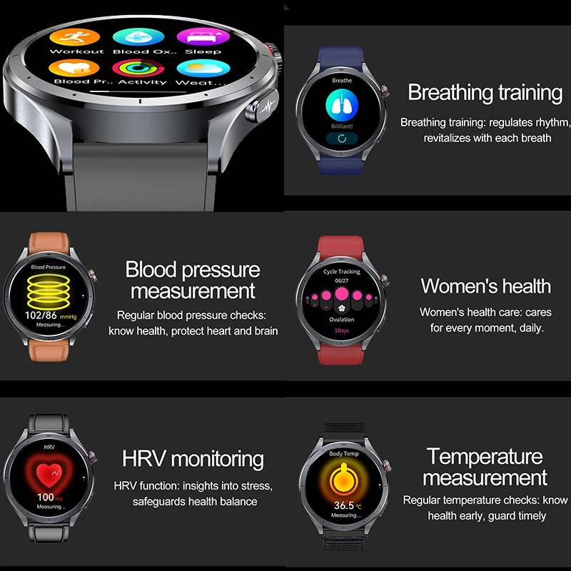 2025 Yeni Sağlık Tespit Cihazı - Smartwatch New Watches 2025 incelemesi ve fiyatı
