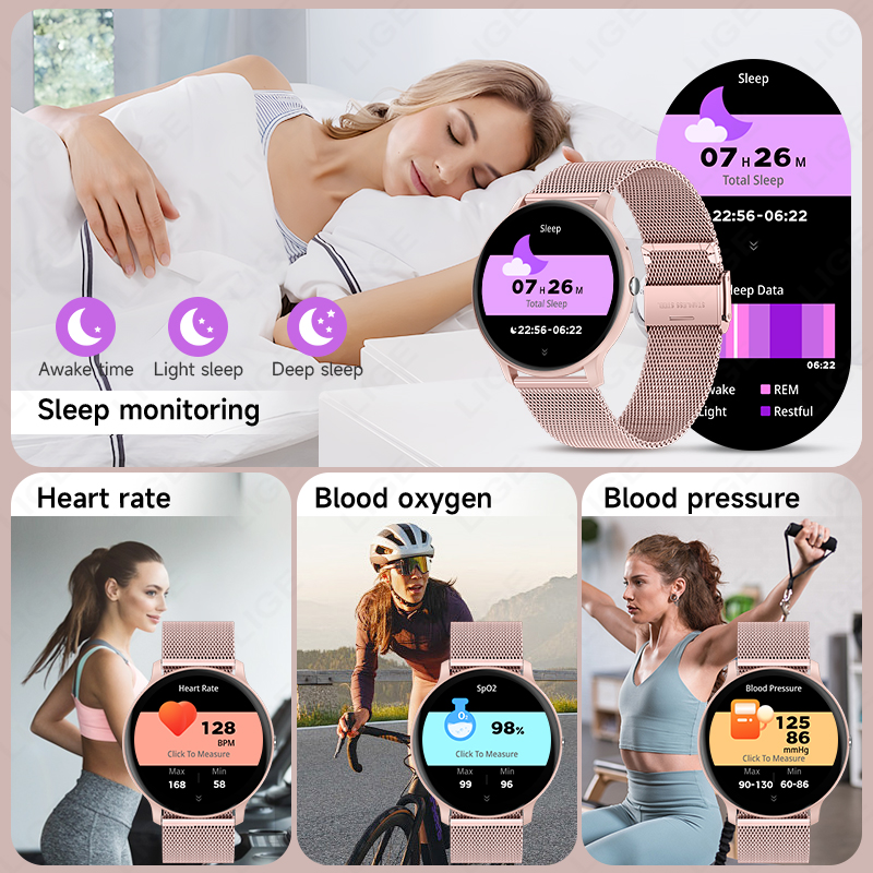 LIGE 2026 Spor Fitness Saatler - Smartwatch Latest Watches For Women incelemesi ve fiyatı