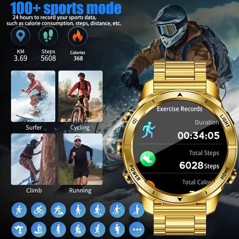 Yeni Açık Hava Spor Akıllı Saa - Smartwatch New Watches 2025 incelemesi ve fiyatı