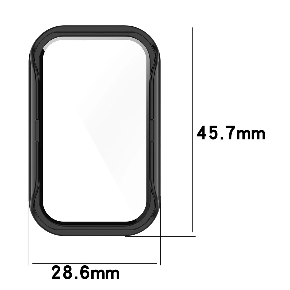 PC durumda + temperli cam için - Smartwatch Redmi Watches incelemesi ve fiyatı