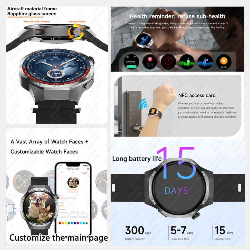 2026 Yeni BOXUXING Watch 5 MAX - Smartwatch Watches For Women With Gps incelemesi ve fiyatı