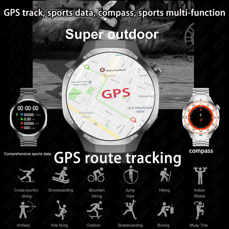 2026 Yeni BOXUXING Watch 5 MAX - Smartwatch Watches For Women With Gps incelemesi ve fiyatı