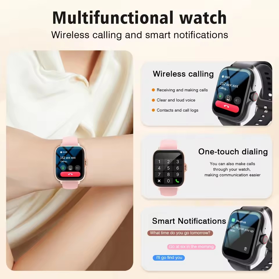 En Son Yükseltilmiş Moda Tasar - Smartwatch Latest Watches For Women incelemesi ve fiyatı