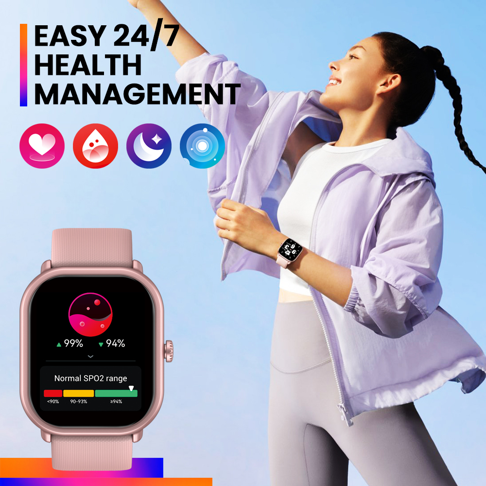 Yeni Zeblaze GTS 3 Pro sesli a - Smartwatch Health Watches For Men incelemesi ve fiyatı