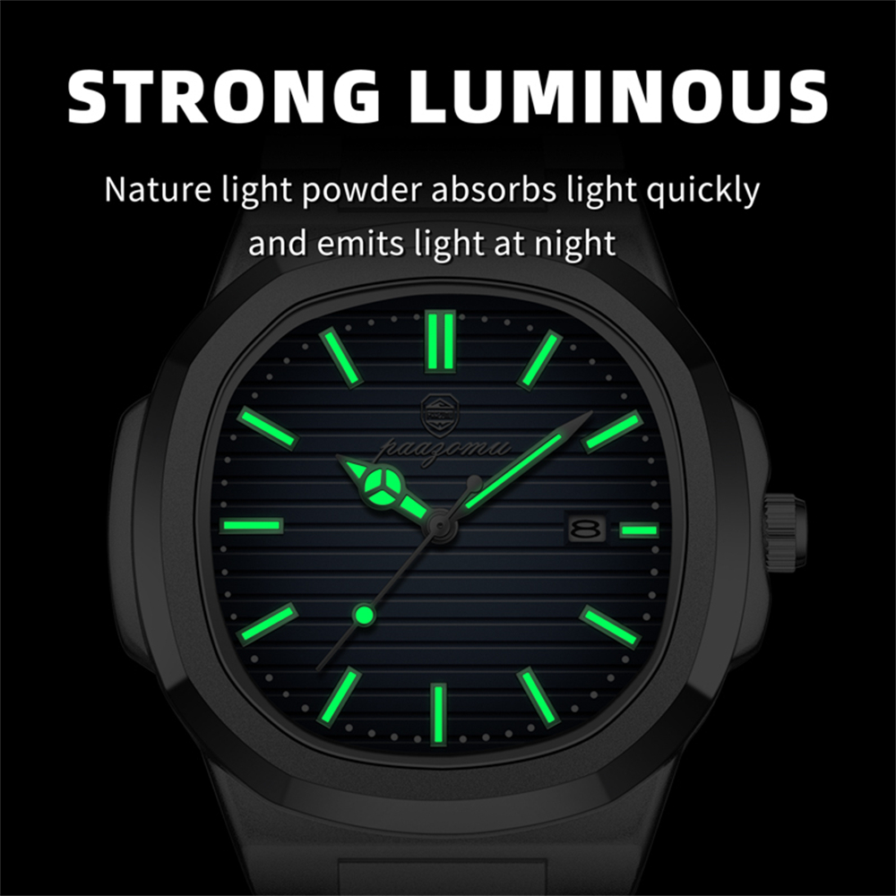 PAAZOMU İş Adamları Kare Saat  - Smartwatch Square Watches For Men incelemesi ve fiyatı