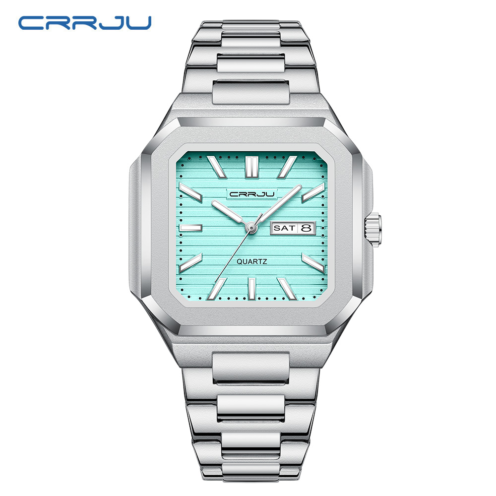 CRRJU Erkek Günlük Paslanmaz Ç - Smartwatch Square Watches For Men incelemesi ve fiyatı