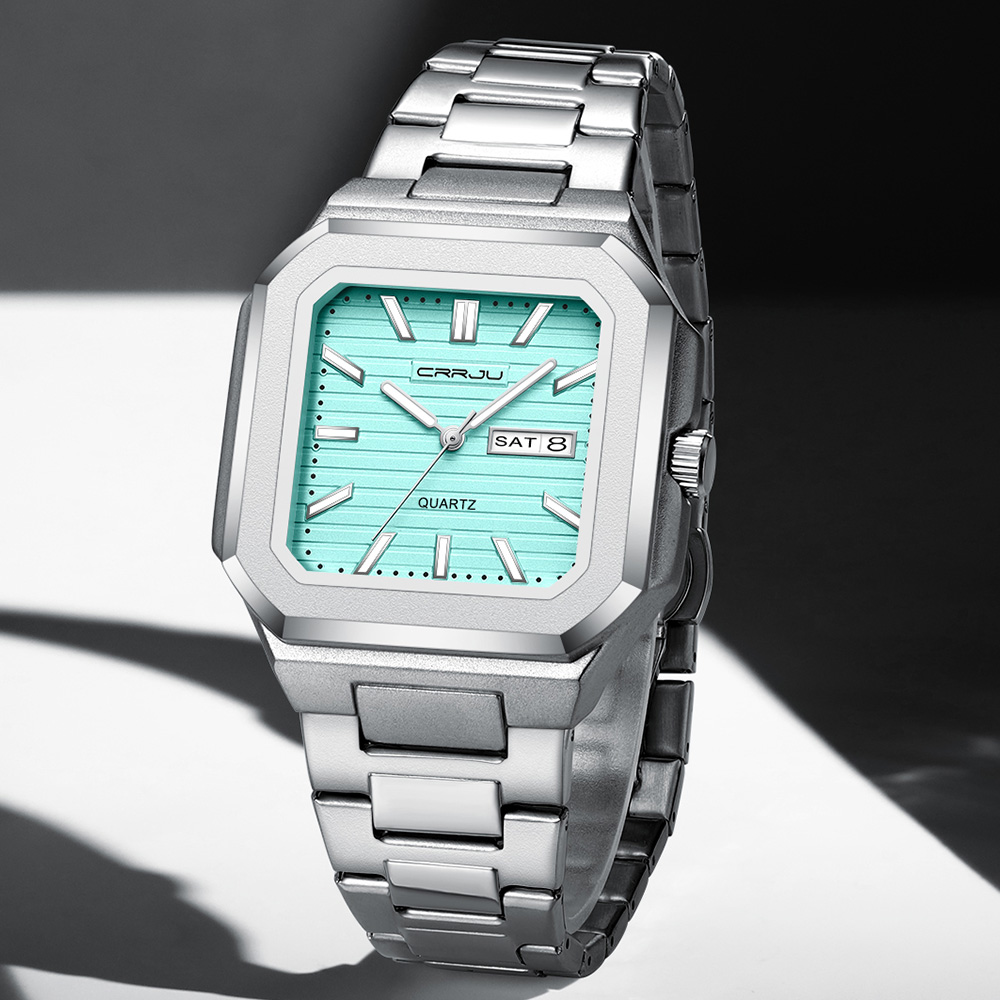 CRRJU Erkek Günlük Paslanmaz Ç - Smartwatch Square Watches For Men incelemesi ve fiyatı