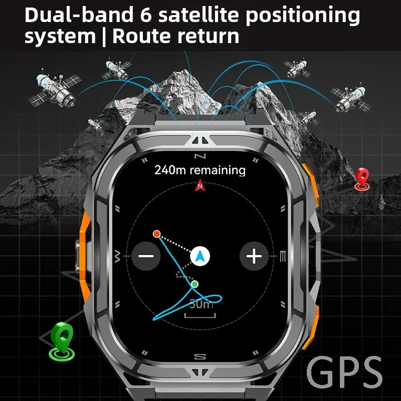 Lüks AMOLED Akıllı Saat Gerçek - Smartwatch Luxury Watches For Men incelemesi ve fiyatı