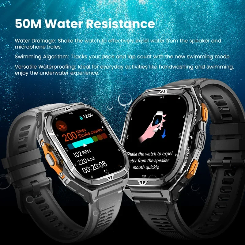 Lüks AMOLED Akıllı Saat Gerçek - Smartwatch Luxury Watches For Men incelemesi ve fiyatı