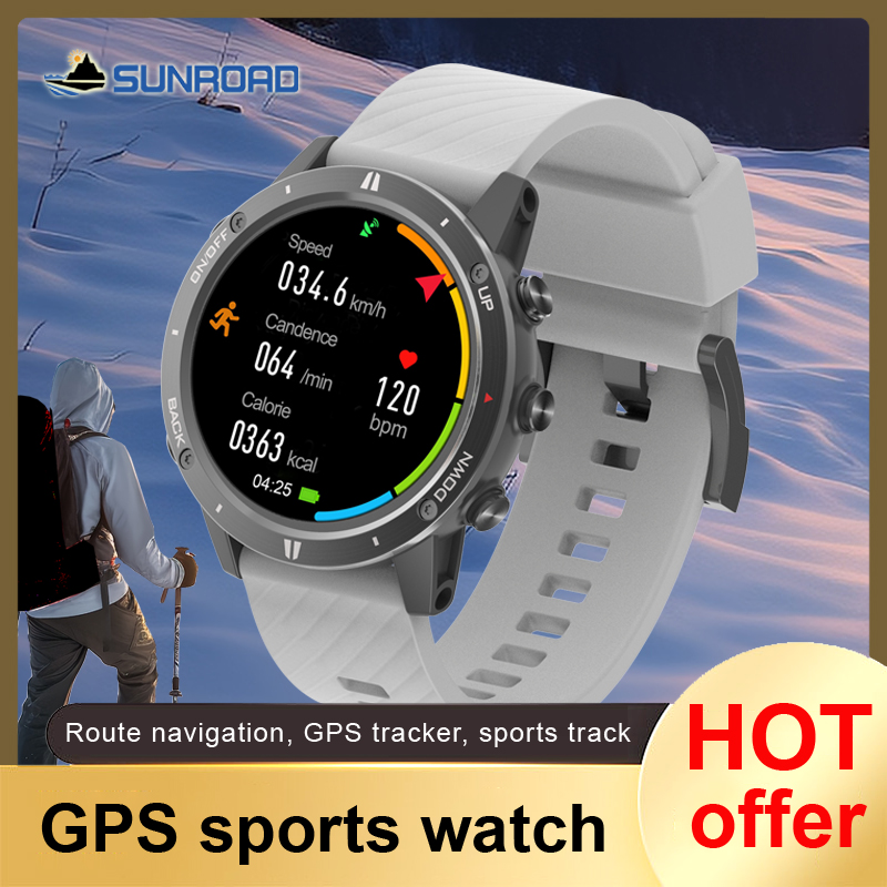 2024 yeni Sunroad GPS spor saa - Smartwatch Running Watches For Men incelemesi ve fiyatı