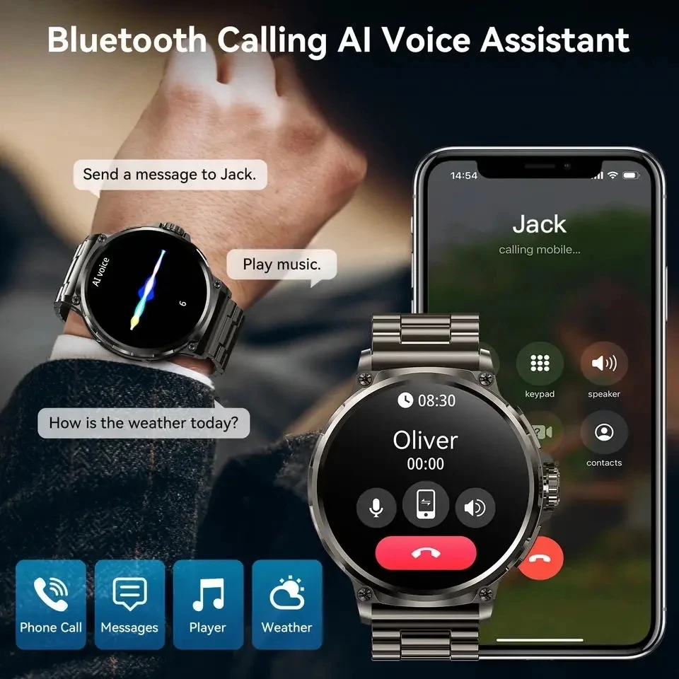 Bluetooth Çağrı 360*360 1.85 İ - Smartwatch New Watches 2025 incelemesi ve fiyatı